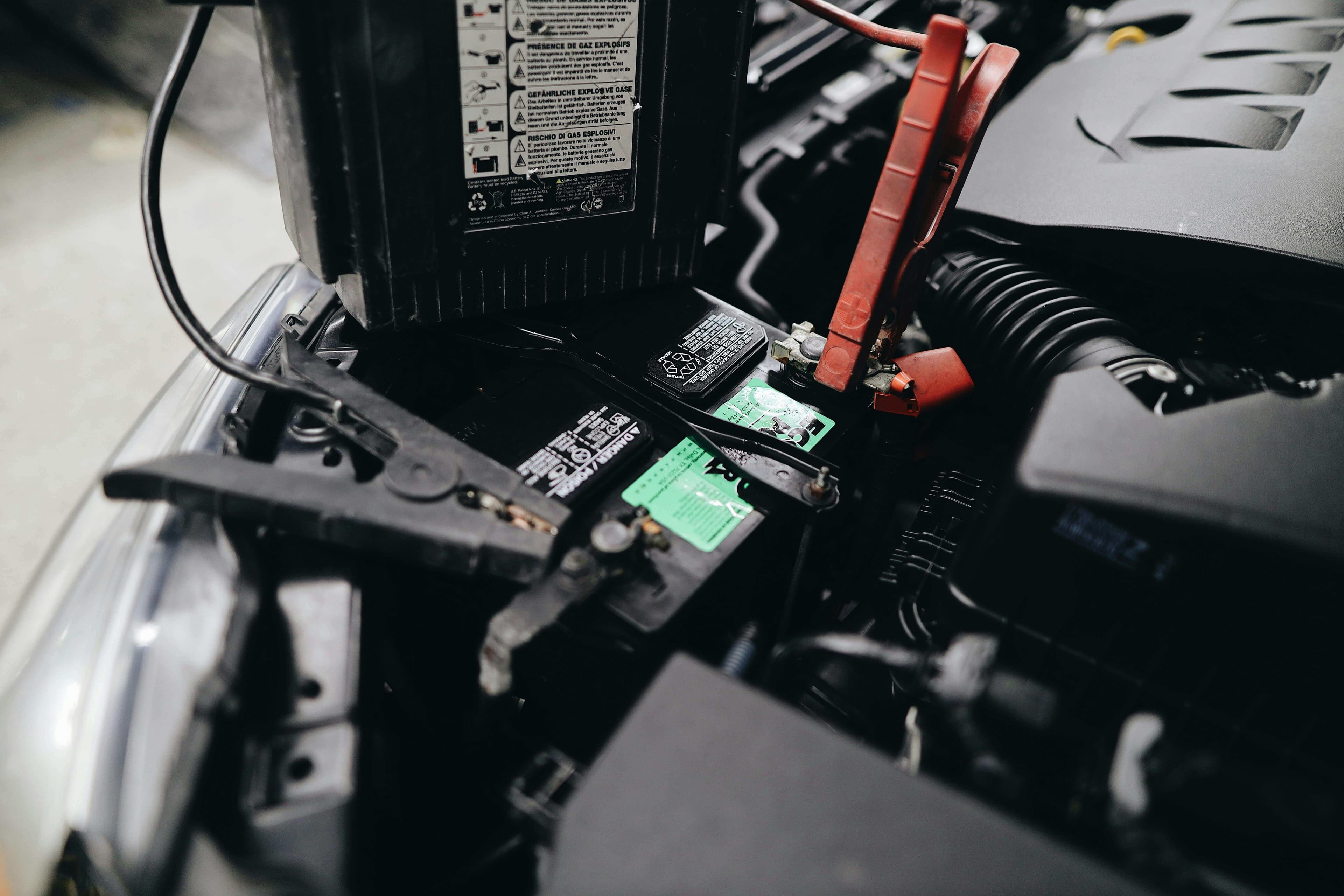 Battery load test on HGV — commercial vehicle charging system diagnostics